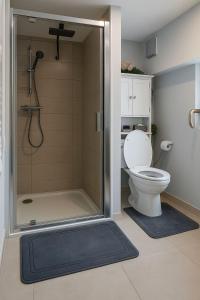 Bilik mandi di Studio cosy Flers avec parking et vélo