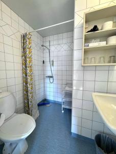 Koupelna v ubytování Tofta Stugan + 10 fotografií