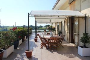 Balkón nebo terasa v ubytování B&B Costa D'Abruzzo