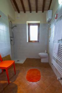 A bathroom at Casale Coccinella
