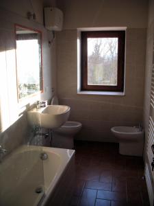 Kúpeľňa v ubytovaní Casale Coccinella