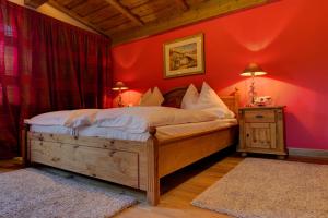 Posteľ alebo postele v izbe v ubytovaní Serviced Apartments VILLA LICHT