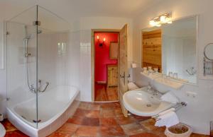 Kúpeľňa v ubytovaní Serviced Apartments VILLA LICHT