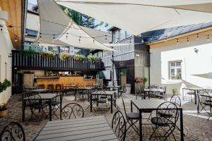 Restoran atau tempat lain untuk makan di Apartmány FRANZ