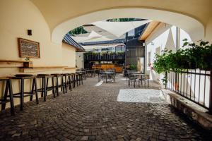 Restoran atau tempat lain untuk makan di Apartmány FRANZ