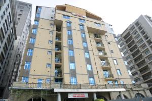 El edificio en el que está la casa de huéspedes