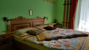Cama o camas de una habitación en Haus Kapeller