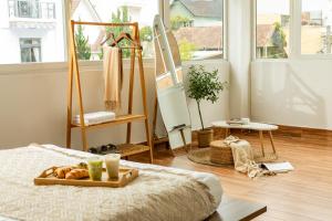 Postel nebo postele na pokoji v ubytování The Morris Boutique Hotel 2 - O'TEL