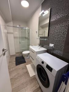 Et badeværelse på The View Studio Busteni