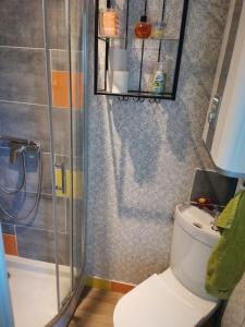 Et badeværelse på Maison de charme en station thermale