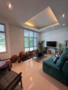 Χώρος καθιστικού στο Shamrock By Island Hospitality