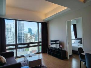 Χώρος καθιστικού στο Swiss Garden Residence by Offex Suites KL +148 φωτογραφίες