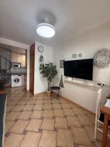 Η κουζίνα ή μικρή κουζίνα στο 3 minutes from the sea and the beach