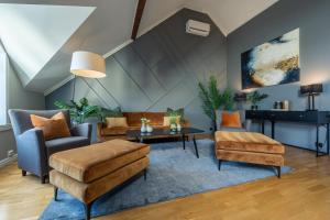 Posezení v ubytování Enter Tromsø - Exclusive Apartments