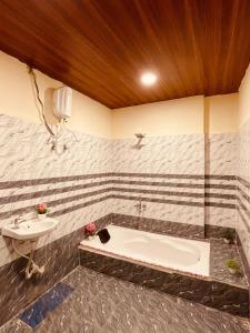 Koupelna v ubytování Hotel BR Palace