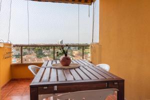 Balkón nebo terasa v ubytování Global properties, apartamento de una habitacion en urbanizacion con piscina