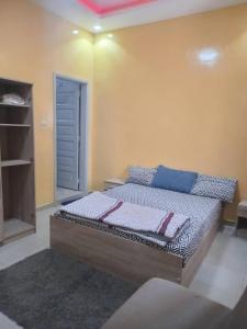 Postel nebo postele na pokoji v ubytování Appartement Meublé Dalifort-Maristes