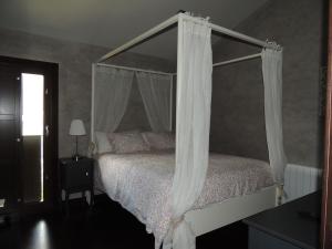 Cama o camas de una habitación en Casa Rural Kutxatxuri
