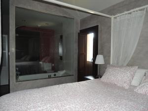 Cama o camas de una habitación en Casa Rural Kutxatxuri