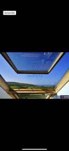 a view from the inside of a train window at Chalet en Costa Quebrada - Soto de la Marina in Santa Cruz de Bezana