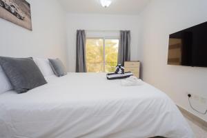 Ένα ή περισσότερα κρεβάτια σε δωμάτιο στο Getaway with Private Pool +11 φωτογραφίες