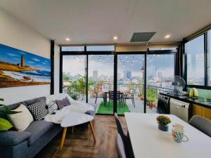 Ruang duduk di 29 Homestay Cầu Giấy