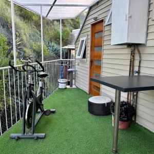 Γυμναστήριο ή/και όργανα γυμναστικής στο Hostal Recuerdos de Familia