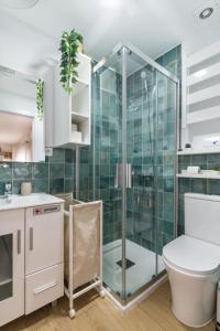 Koupelna v ubytování Madrid IFEMA suites