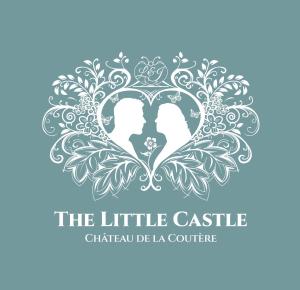 a logo for the little castle at Chateau de la Coutere in Saint-Laurent