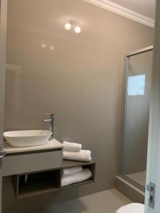 Ένα μπάνιο στο Hephaestus Guesthouse