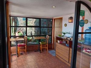 Η κουζίνα ή μικρή κουζίνα στο Hostal Recuerdos de Familia