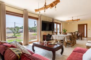 O zonă de relaxare la Villa Maila