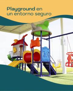 a playground en umento seycho playground at la casita de Daniela in San Miguel