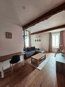 Χώρος καθιστικού στο T3 Duplex with bike garage close
