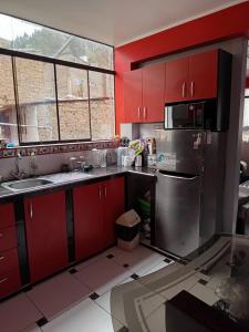 Køkken eller tekøkken på Inmobiliaria RIO MACHO