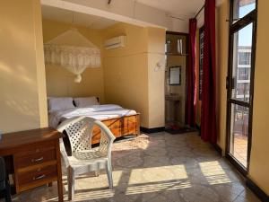 Katil atau katil-katil dalam bilik di Plateau Hotel +7 gambar