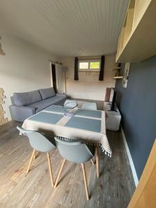 Posezení v ubytování Maison climatisée Bassin d'Arcachon, port et plage à 800m