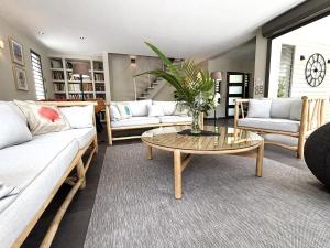 Posezení v ubytování Villa Sakonka - Luxe et élégance à Saint-François