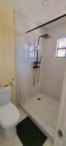 Koupelna v ubytování Down Town