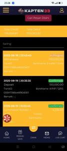 a screenshot of a cell phone screen of a website at HOTEL MELAYu in Benuaanyar