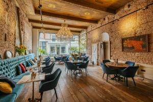 Posezení v ubytování MAF Haarlem Boutique Hotel