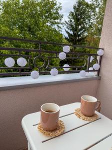 Un balcón o terraza en Apartman 7 6 fotos más