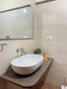 Koupelna v ubytování Casa D'Amuri