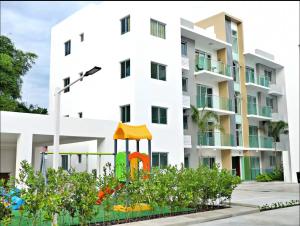 Budova, kde se apartmán nachází