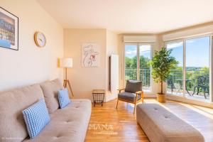 Posezení v ubytování The Little Cook, 8 pers 10 min Disneyland Paris + 40 fotografií