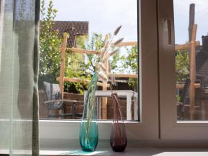 Balkón nebo terasa v ubytování Bei Heussens