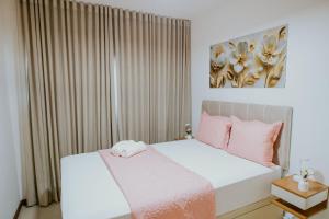 Katil atau katil-katil dalam bilik di Apto 2Q com Vista para o Mar de Itaparica +22 gambar