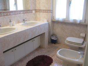 Koupelna v ubytování B&B Il Paiolo