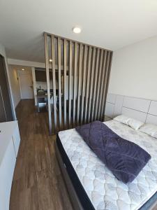 Postel nebo postele na pokoji v ubytování Alquiler Temporario Rosario 27