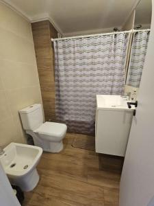 Koupelna v ubytování Alquiler Temporario Rosario 27